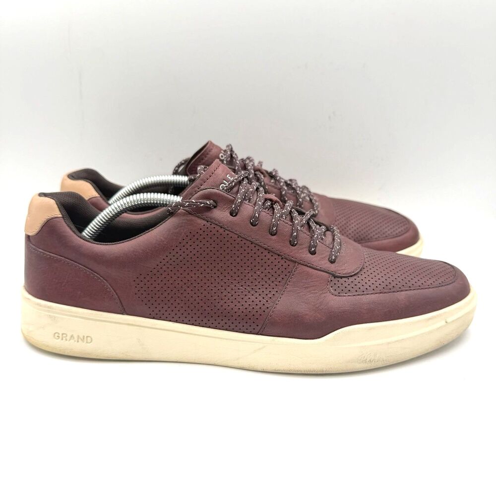 Cole Haan Grand Crosscourt Daily Shoes Mens 11 M Casual Sneaker Maroon C34167